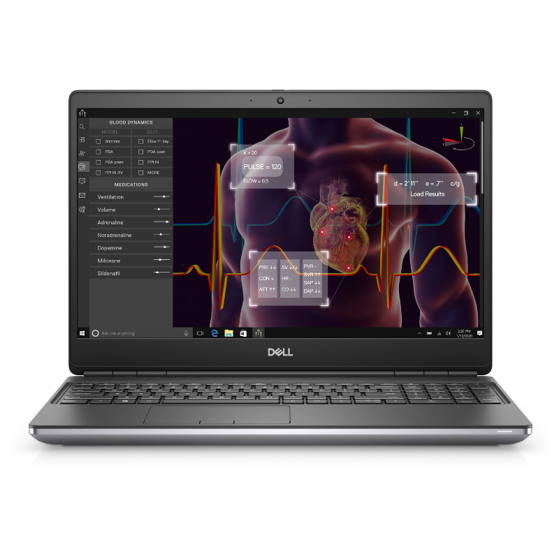 Dell Precision 7550 15.6" FHD Workstation - Intel Core i7-10750H/32GB RAM/512GB SSD/Quadro T1000/Windows 11