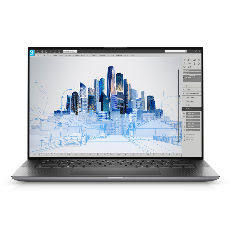 Dell Precision 5560 15.6" FHD+ Workstation - Intel Core i9-11950H/16GB RAM/51GB SSD/NVIDIA RTX A2000/Windows 11 Pro