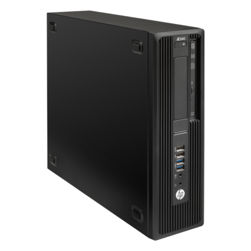 HP Workstation Z240 Desktop PC -Intel Core i7/256GB SSD+ 1TB HDD/16GB RAM/Nvidia Quadro P600/Windows 11 Pro