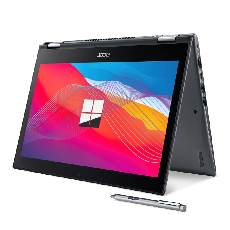 Acer Spin 5 SP513-52N-88QM 13.3" FHD 2-in-1 Laptop - Intel Core i7-8550U/512GB SSD/8GB RAM/Windows 11- NX.GR7SA.005 includes Stylus Pen