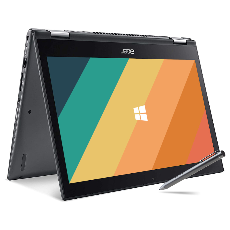 Acer Spin 5 SP513-52N-88QM 13.3" FHD 2-in-1 Laptop - Intel Core i7-8550U/512GB SSD/8GB RAM/Windows 11- NX.GR7SA.006 includes Stylus Pen
