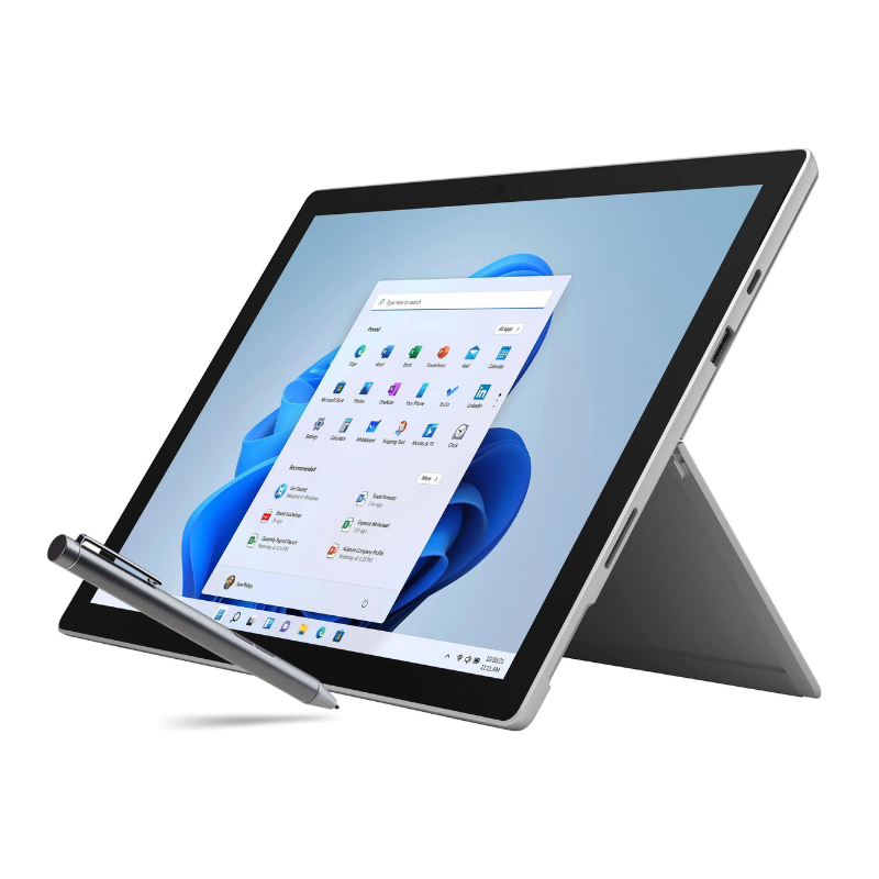 Microsoft Surface Pro 7 - 10th Gen Intel Core i5-1035G4/256SSD/8GB RAM/Windows 11 Pro - 1866 with Stylus Pen
