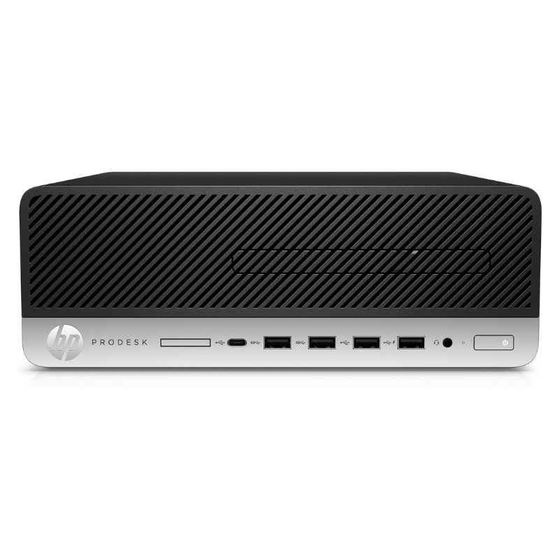 HP Prodesk 600 G5 Small Form Factor Desktop PC- Intel Core i5-8500/256GB SSD+2TB HDD/8GB RAM/DVD-RW/Windows 11 Pro- with Monitor, Keyboard and Mouse