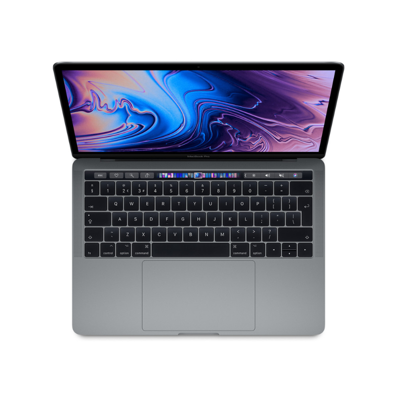 Apple MacBook Pro 13" with Touch Bar A1989 - Intel Core i7-8559U/16GB RAM/256GB SSD/OS Sonoma- MV982LL/A