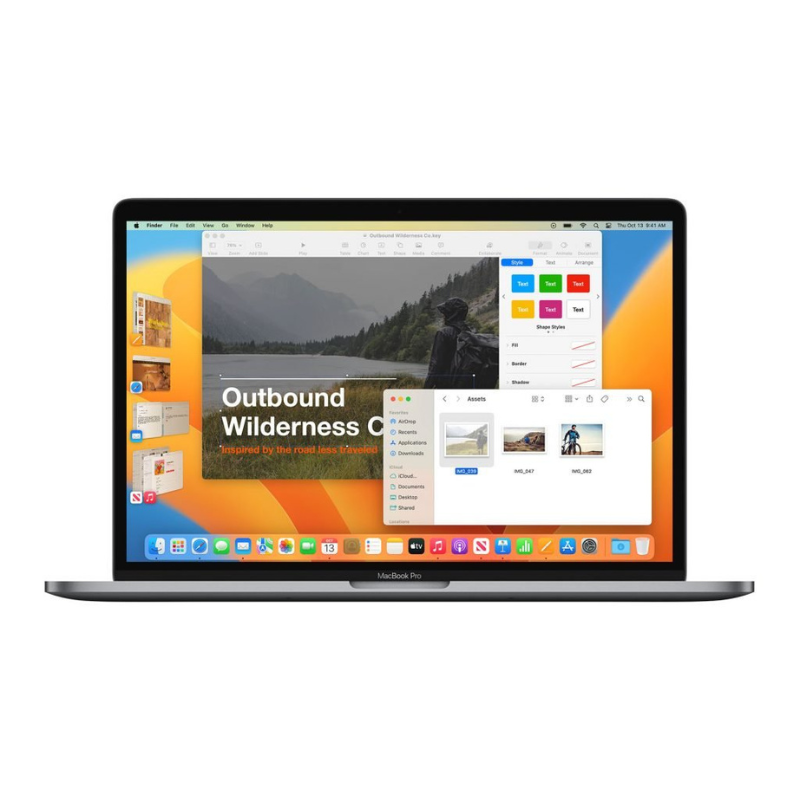 Apple MacBook Pro 13.3" With Touch Bar A1706 - Intel Core i7-6567U/1TB SSD/16GB RAM/OS Ventura